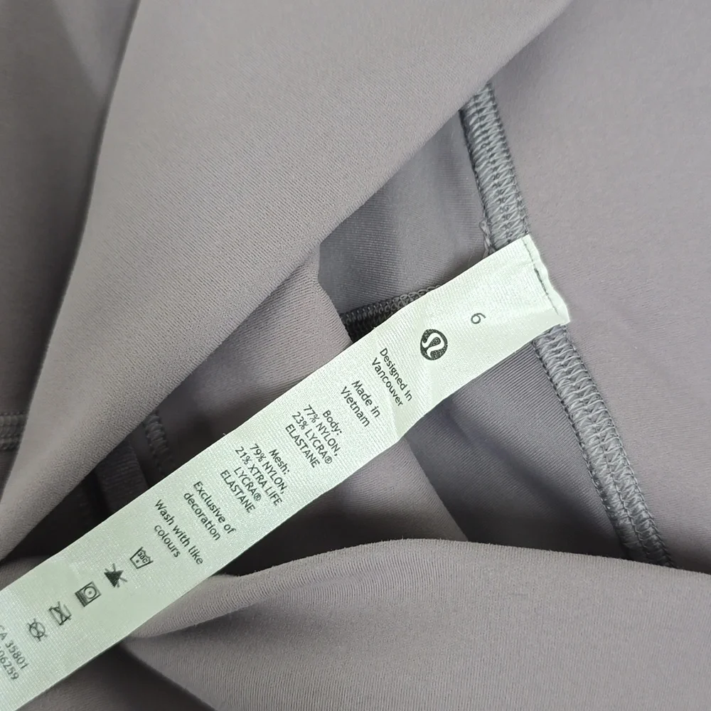 Lululemon Wunder Train Mesh Panel High-Rise Tight 25